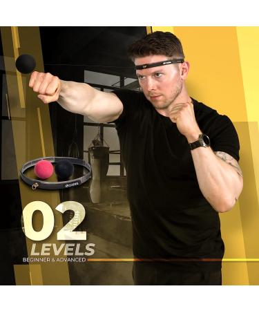Double End Bag Boxing Striking Bag Set with Reflex Ball - Heavy Duty Training Equipment for Boxing and MMA - Buy Online on GoSupps.com