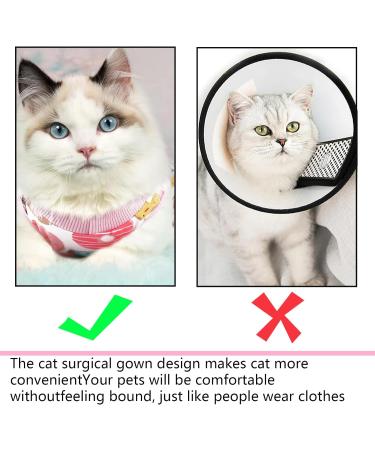 Cat Surgical Recovery Suit E-Collar Alternative for Cats Dogs After Surgery Wear Pajama Abdominal Wounds After Surgery Wear - Machine Washable - Kittens Physiological Clothes - Buy Online on GoSupps.com