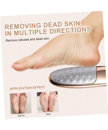 Ipetboom Foot Double-Sided Rubbing Board Stainless Steel Pearlescent Scrubber Foot Sander - Buy Online on GoSupps.com