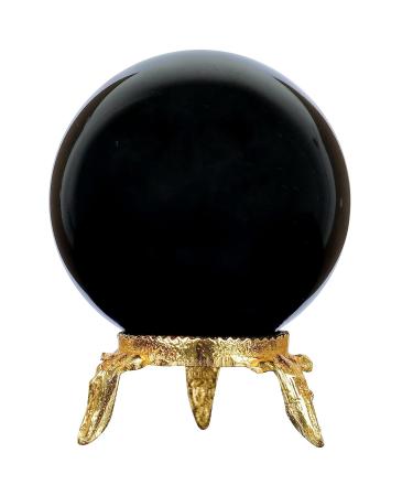 PYOR Tourmaline Crystal Ball Crystal Ball Crystal Spheres Black Tourmaline Crystals Feng Shui Decor Meditation Accessories Magic Crystal Ball