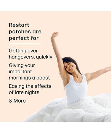 Dew Well Hangover Support Patch - Energy-Boosting Ingredients like Caffeine, Taurine, Acai Berry - 30 Patches for Easy Use - 30 Count Pack - Buy Online on GoSupps.com