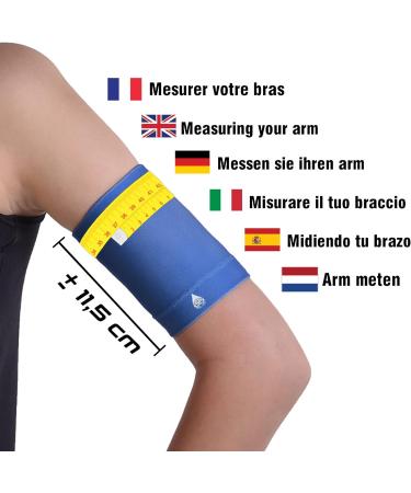 Dia Band - Durable Glucose Sensor Protection Bracelet for Freestyle Libre Medtronic Dexcom & Omnipod | Comfortable Reusable Diabetic Band (29-32 cm) - Buy Online on GoSupps.com