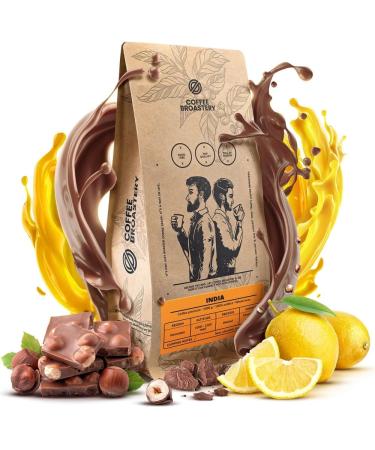 Coffee Broastery Coffee Beans India Karnataka Premium 1kg 1000g | Specialty Indian Coffee | India | Freshly Roasted | Kraft Coffee Roastery