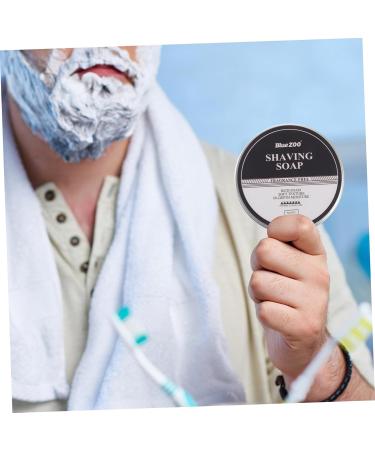 FOYTOKI Beard Shaving Cream Facial Shaving Cream Shaving Soap for Men Handmade Shaving Soap Mens Beard Paste 1 count (Pack of 1) As Shown - Buy Online on GoSupps.com