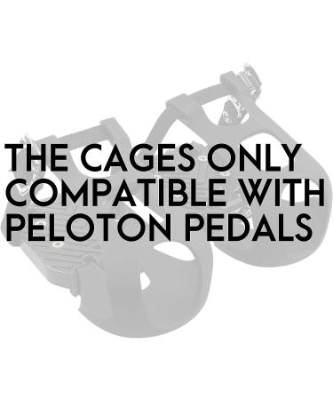 CyclingDeal Toe Clips Cage - Peloton Bike Compatible Look Delta Pedals Adapters - Dual Function Pedals for Sneakers - Classic Model - Buy Online on GoSupps.com