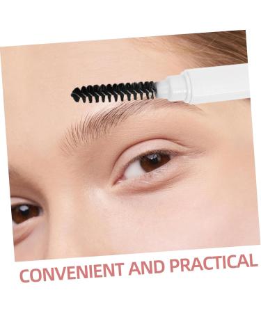 Baluue Beauty Tools Mascara Separator Eyelash Comb Lash Brush Eye Brow Brush Hair Combs Eye Lash Comb Brow Comb Eyebrow Brush Applicator Brow Brush Comb Eye Makeup Tools Plastic White - Buy Online on GoSupps.com