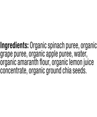 Plum Organics Mighty Veggie Tots - Spinach, Grape, Apple & Amaranth - 4 oz - Healthy Snack for Kids - Buy Online on GoSupps.com