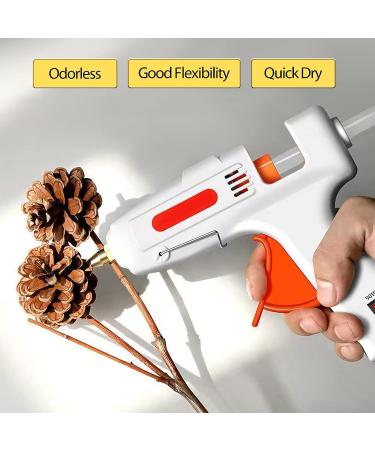 SHJADE 90 Count Mini Clear Hot Glue Gun Sticks - 4 x 0.27 - Crafting, DIY, Home Repair - Buy Online on GoSupps.com