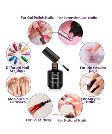 Beetles Nail Art Foil Glue Gel 15ML | Transfer Gel for DIY Manicure | LED Lamp Required | Soak Off Formula - Buy Online on GoSupps.com