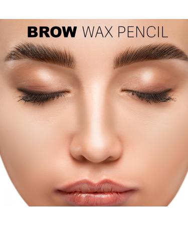 Brow Shaping Wax with Toothbrush Head - Waterproof Long Lasting Fluffy Feathery Eyebrows | Clean Girl Aesthetic - International Shipping - Buy Online on GoSupps.com