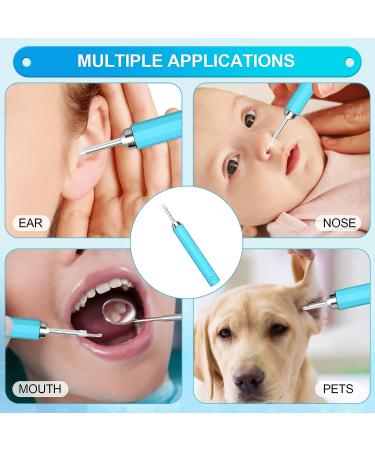 1080P WiFi Ear Cleaner Camera with 8 Pcs Ear Set - Blue | Ear Wax Removal Tool with Light | Waterproof Ear Wax Remover Compatible with iPhone and Android - Buy Online on GoSupps.com