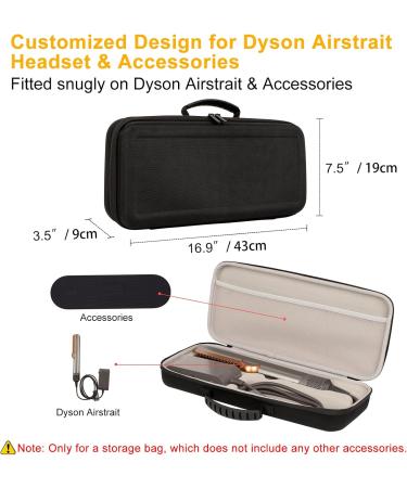 XINGFUDAO Travel Carrier Bag for Dyson Airstrait & Hair Glades - Waterproof Hard Case Accessories (GH-Y0246c) - Buy Online on GoSupps.com