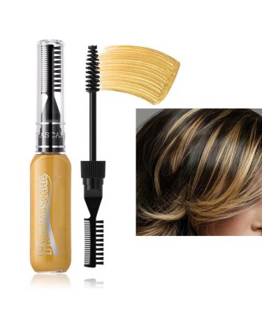 Peignes craie pour cheveux pour filles peigne craie pour cheveux lavable - Ensemble de teinture de mascara pour femmes Ensemble de craies pour lavables de 8 couleurs teinture UN 1 unit (Lot de 1)