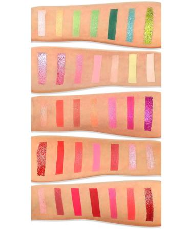 35 Color High Pigment Eyeshadow Palette - Glitter & Cream Shades | Strawberry Field - International Shipping Available - Buy Online on GoSupps.com
