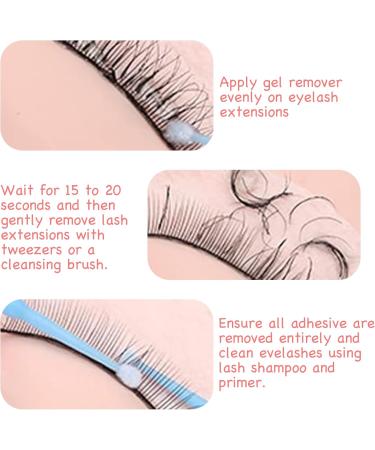 Xdeal Cozy Eyelash Remover Cream for Extensions Fast Action Lash Remover (Lily Flavour and Watermelon Flavour) - Buy Online on GoSupps.com