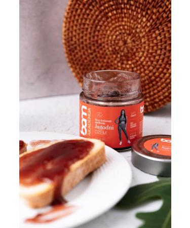 BAM Strawberry Jam No Added Sugar Perfect Topping for Desserts Home and Professional Baking 200g - Buy Online on GoSupps.com
