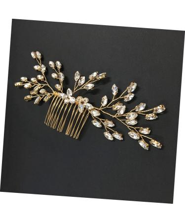 Beaupretty Accessories Combs For Women accessories for women wedding barrettes for women womens clips Side Comb Clip prom headpiece rhinestone comb rhinestones bride Comb - Buy Online on GoSupps.com