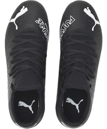 PUMA Unisex Kids Future Z 4.3 FG/AG Jr Football Shoe - 28 EU - Puma Black & White | International Shipping Available - Buy Online on GoSupps.com