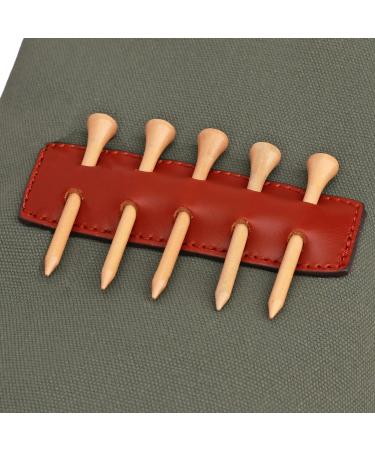 TOURBON Canvas Golf Club Travel Case - Lightweight Carry Bag for Men and Women in Green - Buy Online on GoSupps.com