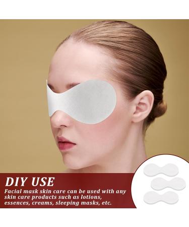 100PCS Disposable Eye Mask Paper - Non Woven Eye Covers for Skincare & Beauty | Perfect for Home & Salon Use - Buy Online on GoSupps.com