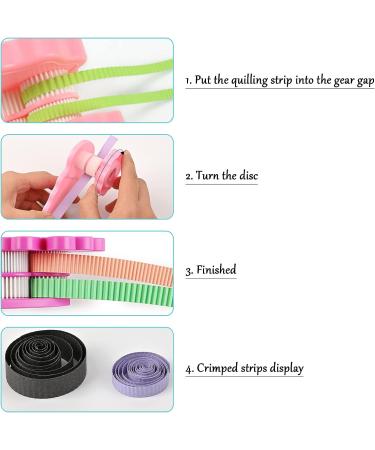 YURROAD 19pcs Beginners Quilling Tools Kit - Electric Slotted Pen, Template Board, Curling Coach, Crimper Comb - Filigrana Tools Set - Buy Online on GoSupps.com