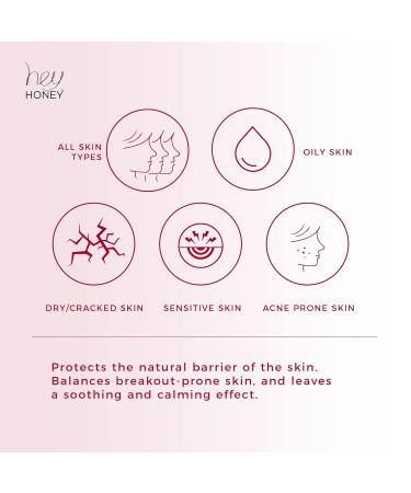 Hey Honey Skincare Tone It Up Propolis & Echinacea Water Herbal Face Toner - Moisturizing Soothing & pH Balancing for Deep Pores | 5.0 oz - International Shipping - Buy Online on GoSupps.com