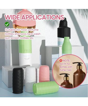 8 PCS Silicone Travel Toiletry Covers | Leak Proof & Reusable Sleeve Set for Women | Perfect Travel Gadgets - Buy Online on GoSupps.com