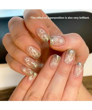 Glitter Nail Polish - Flash Shinny Gold Nail Varnish - Quick Drying & Long Lasting Nail Polish - No Need Baking & Easy to Apply Nail Polish for Women Glitter Gold - Buy Online on GoSupps.com