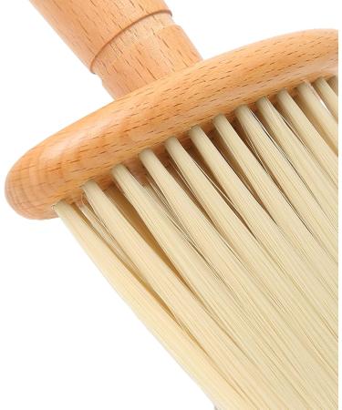 Barber Hair Cutting Brush Neck Duster Brush Nylon Hair Comfortable for Home Salon Hairdressing Station Use(Beige) - Buy Online on GoSupps.com