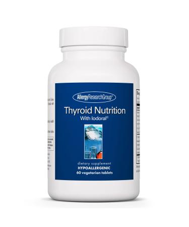 Allergy Research Group Thyroid Nutrition with Iodoral 60 Vegetarian Tablets