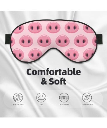 Buy Pig Nose Sleep Mask - Double-Sided Soft & Adjustable Eye Covers for Perfect Sleep & Reduced Eye Edema | International Shipping Available - Buy Online on GoSupps.com