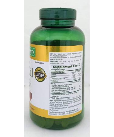 Nature's Bounty Fish Oil - Omega-3 Supplement for Heart Health and Joint Support - Buy Online on GoSupps.com