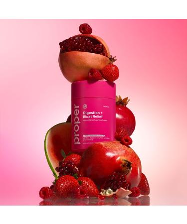Proper The Pinks Digestion and Bloat Relief. Drink Mix with Gut Health Probiotics Prebiotics Beet Root & Enzymes for Digestive Support. Bloating and Microbiome Supplement for Women and Men 30 Servings - Buy Online on GoSupps.com