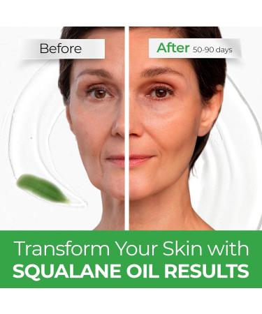 Buy 100% Pure Organic Squalane Oil for Face - Vegan Hydrating Moisturizer - Natural Non-comedogenic Facial Oil - International Shipping Available - Buy Online on GoSupps.com