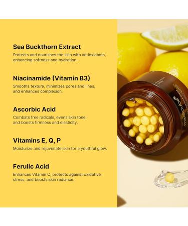 Medicube Deep Vitamin C Golden Capsule Face Moisturizer - Anti-Aging Liposome Gel for Radiant Hydrated Skin - Korean Skincare 1.94 oz - International Shipping Available - Buy Online on GoSupps.com