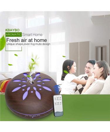 550ml Essential Oil Diffuser | Aromatherapy with Auto Shut-Off | 7 Colors LED Lights | Perfect Gift for Home - Buy Online on GoSupps.com