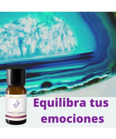 Essential Thyme Oil with Turquoise - 15ml | Boost Immune System & Energy | 100% Natural & Cruelty-Free - Almasa - Buy Online on GoSupps.com
