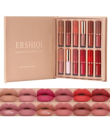  JPSDOWS Non-stick lipsticks - Pack of 12 quick-drying long-lasting lip stains | Working Students Lipstick with multiple colors for home shopping and everyday wear - Buy Online on GoSupps.com