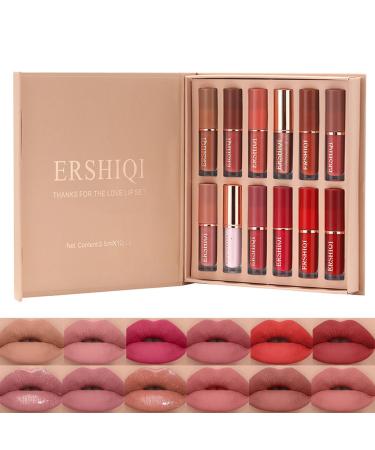 tongfeng Non-stick lipsticks lightly scented Velvet Lip Gloss | Working Students Lipstick with multiple colors for home shopping Tongfeng