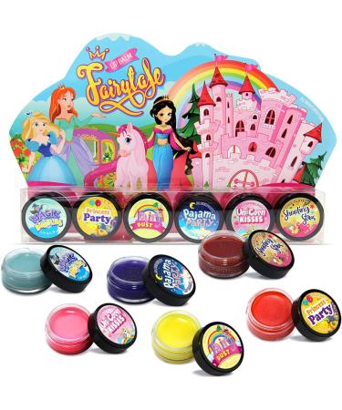 Beauty4Britain Set of 18 Lip Balm Unisex Cocktail Candy Shop Fairy Tale Shining Non Colour Lipbalm - Buy Online on GoSupps.com
