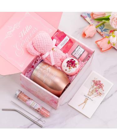 Pubpok Birthday Spa Gift Basket for Women - Self Care Gift for Her Mom Sister Best Friend - Unique Christmas & Valentines Day Present for Women Who Have Everything - Buy Online on GoSupps.com
