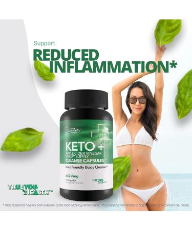 Pro Divinity Labs Keto + Apple Cider Vinegar Capsules - 90 Day Supply for Cleanse - Keto Friendly Body Cleanser for Digestive & Immune Health - Buy Online on GoSupps.com