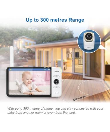 VTECH Baby Monitor VM919 - HD Video 360 Panoramic View Night Vision | International Shipping - Buy Online on GoSupps.com