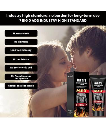 Cr me d' rection pour hommes cr me d' rection pour l'am lioration sexuelle huile essentielle de massage nerg tique du p nis pour les soins retarder les performances augmenter la force (M 3PC) - Buy Online on GoSupps.com