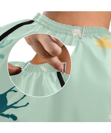 Buy Waterproof Barber Cape - Colorful Horse & Cheetah Pattern Hair Cutting Bib for Men & Women | Unisex Hairdresser Apron - Buy Online on GoSupps.com