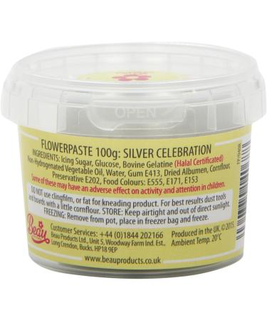 Beau Products Silver Celebration Flowerpaste 100 g - Buy Online on GoSupps.com