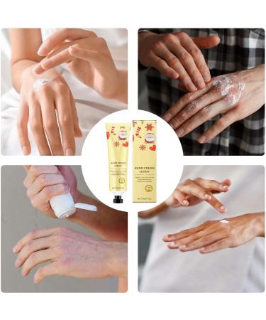  Jingmiger Organic Hand Cream 30g Lemon Softening Hand Lotion - Nourishing Skin Cream For Skin Types Seasonal Travel Outdoor Use Nighttime - Buy Online on GoSupps.com