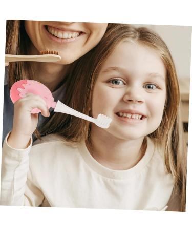 Buy SOLUSTRE Pink Toothbrush Brush Head - Travel Size Silica Gel (1 Piece) for Ultimate Oral Care - Buy Online on GoSupps.com