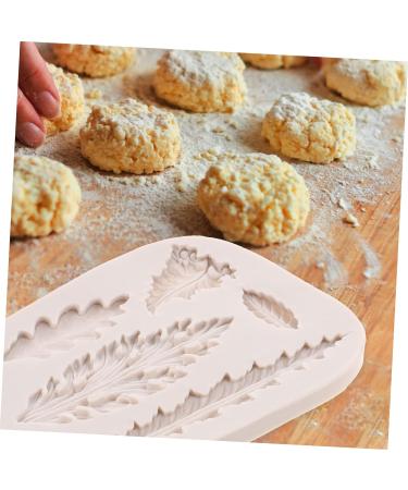 Alipis 4 Pcs Leaf Mold Baking Cakes Molds Candle Decor Candy Mold Xmas Fondant Molds Resin Molds Palm Multi-Function Fondant Mold Soap Silicone Molds DIY Clay Silica Gel White Small Cake - Buy Online on GoSupps.com