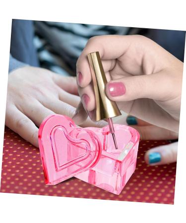 Beavorty Dappen Dish for Acrylic Nails Glass Crystal Cup with Lid Mini Heart Glass Nail Dish Nail Art Liquid Holder Acrylic Liquid Powder Glass Cup Nail Crystal Bowl Pink Dappen Dish - Buy Online on GoSupps.com